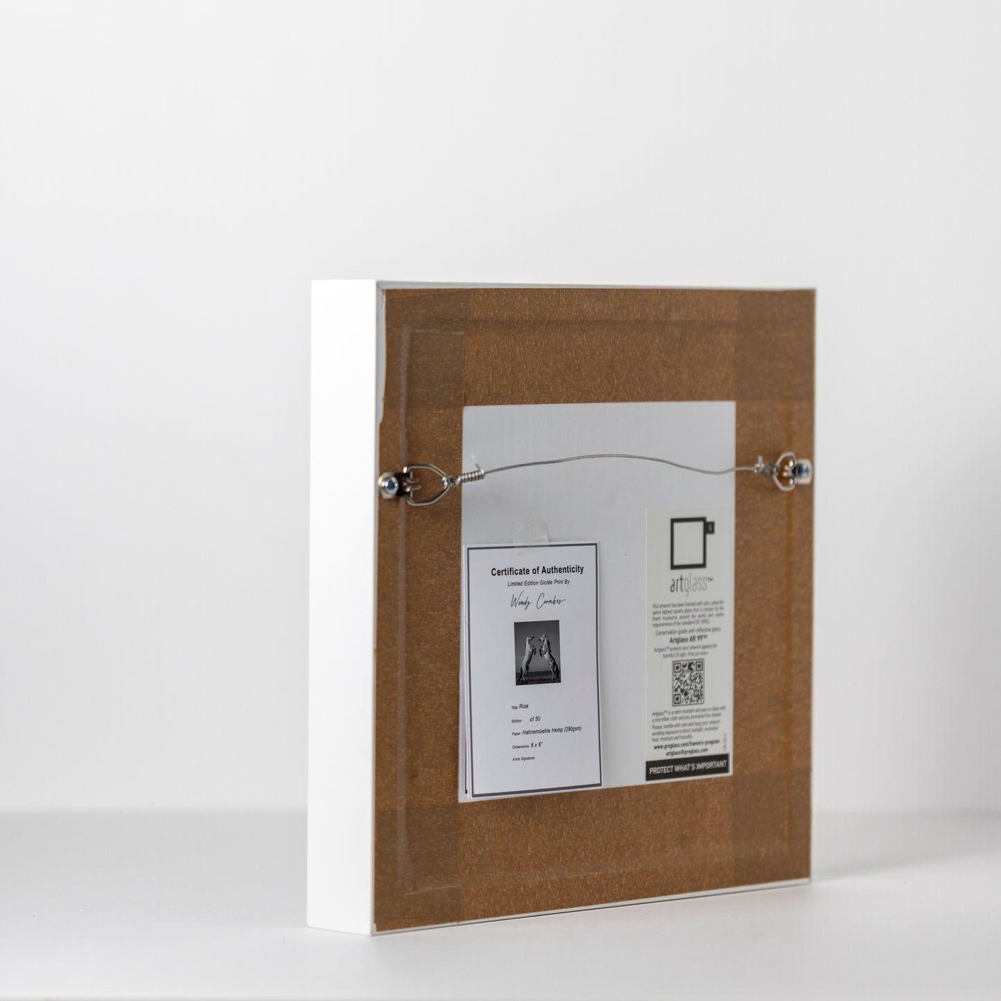 White Horse | Fine Art Print in Deluxe Frame | Limited Edition